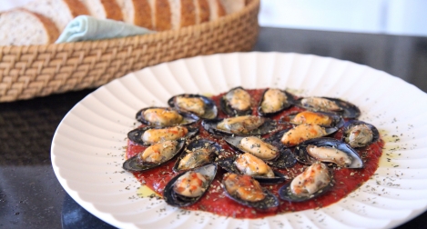 Mussels, Pizza-Style