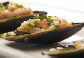 Marinated Blue Mussels